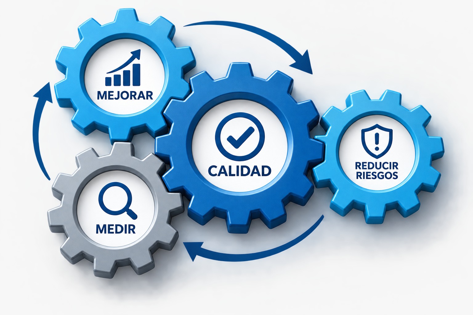 Engranajes de calidad: medir, mejorar y reducir riesgos